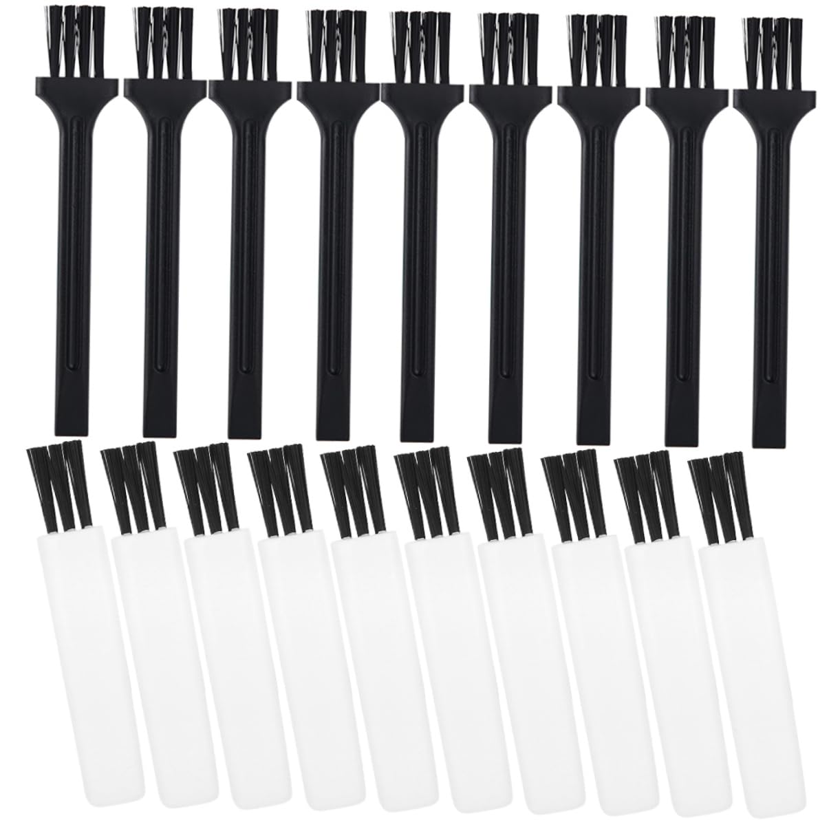 120 Pcs Electric Shaver Cleaning Brush Set - Multi-Purpose Keyboard & Computer Cleaning Tool - Durable Plastic Bristles for Shavers, Keyboards & Electronics (Perfect for Home & Office Use)