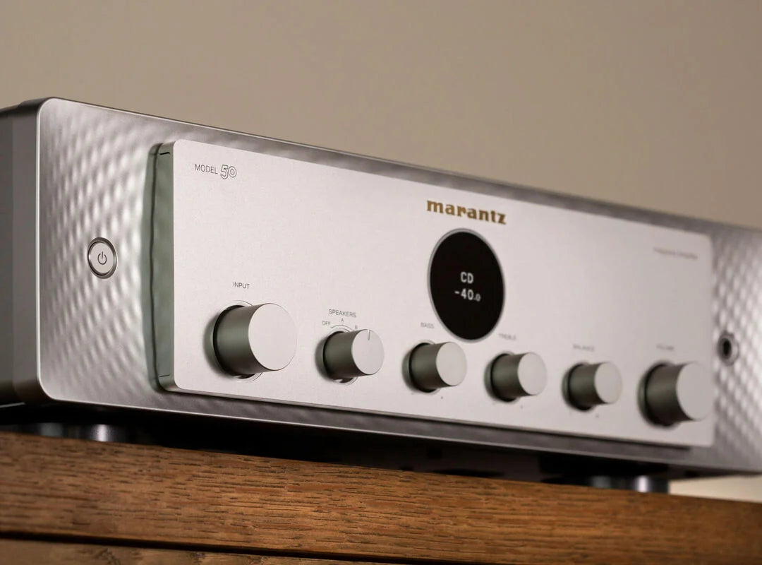 Marantz Model 50 Stereo Integrated Amplifier - Hi-Fi Audio System with Premium Sound Quality for Home Theater & Music Listening