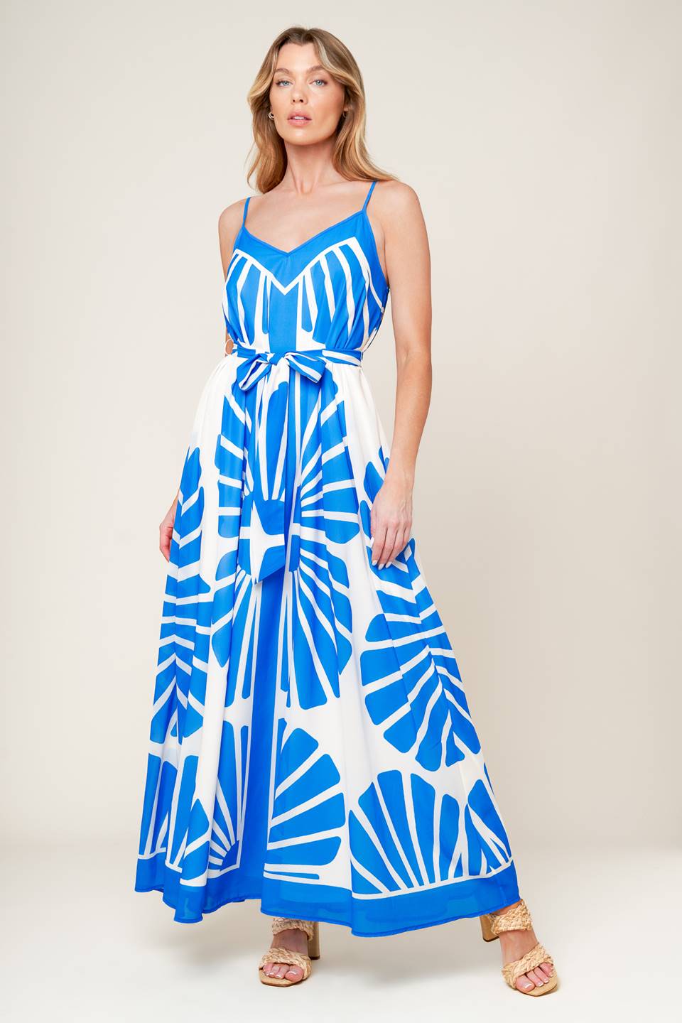 Elegant Blue Maxi Dress for Women - Perfect for Celebrations, Parties & Special Occasions | Flowy & Comfortable Formal Wear