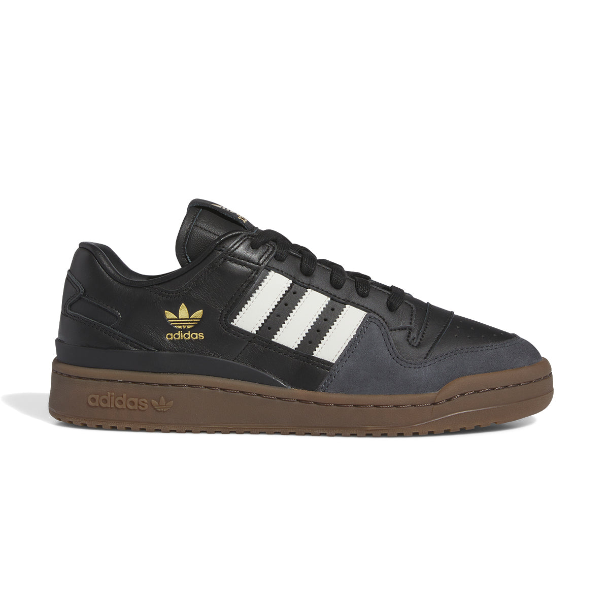Forum 84 Low CL Sneakers - Core Black Ivory Gum - Men's Casual Shoes for Everyday Wear & Street Style