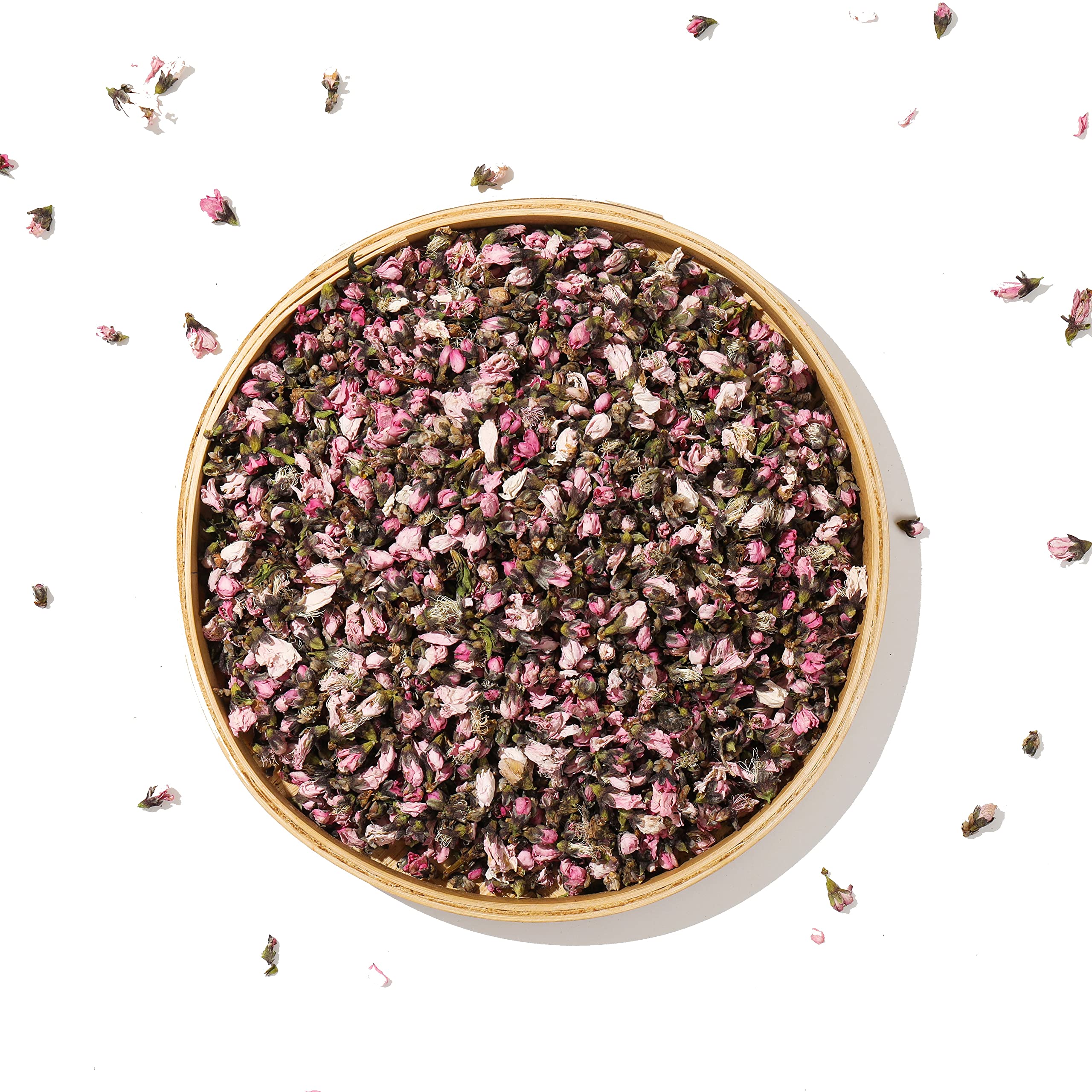 Peach Blossom Tea 250g - Dried Herbal Flowers for Hot/Cold Drinks & Cooking