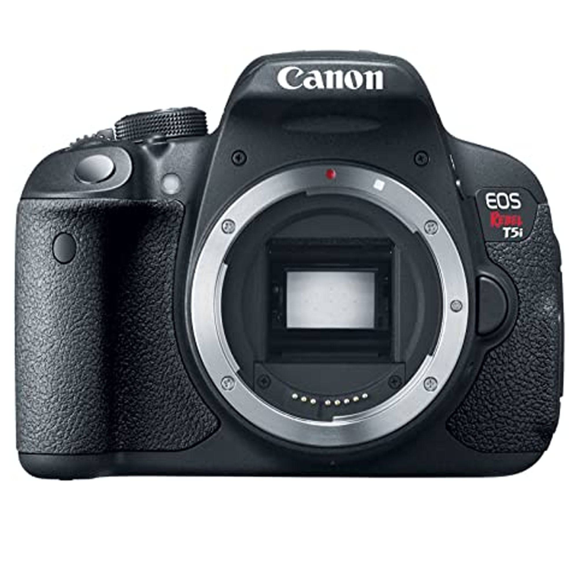 Canon EOS Rebel T5i / 800D, T7i 18MP Digital SLR Camera Body Only (Black) - Perfect for Travel Photography, Vlogging & Professional Shoots