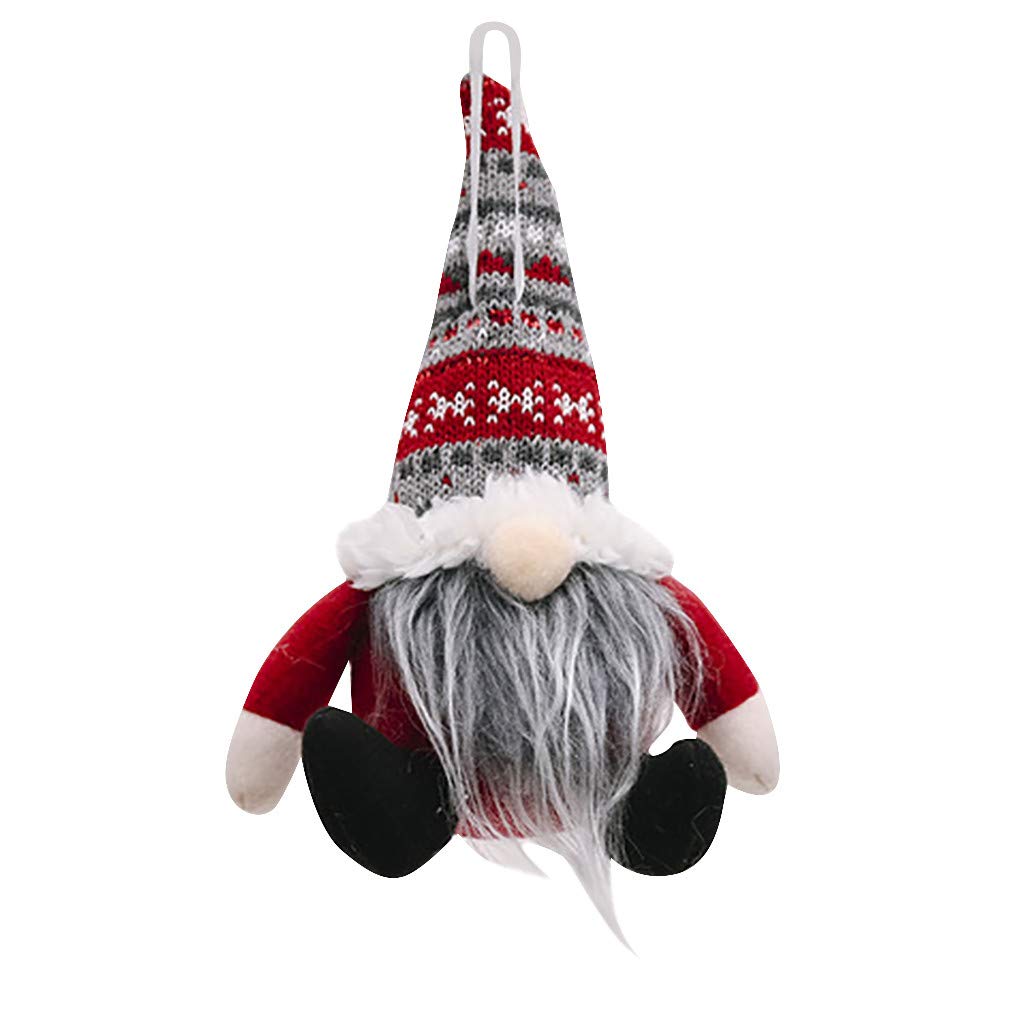 Vintage Christmas Decorations - Faceless Man Display Doll for Window, Home, and Holiday Centerpiece | Perfect for Christmas Tree, Mantel, and Festive Home Decor