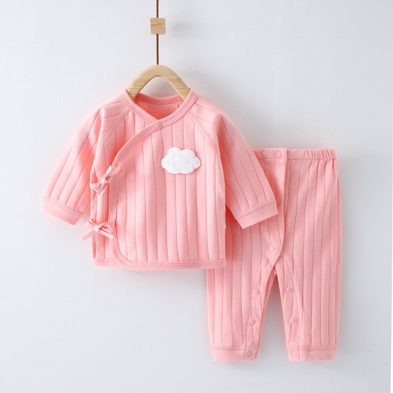 Maple Breeze Baby Cozy Combo Set - Soft Cotton Newborn Outfit & Hat - Perfect for Photoshoots, Gifts & Everyday Wear