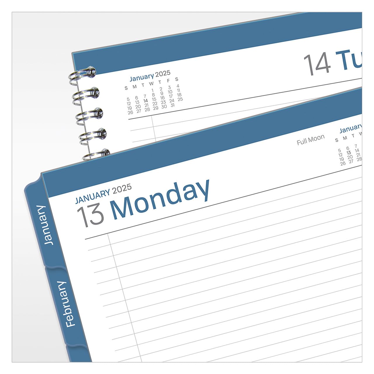 FranklinCovey 6-Month Leadership Planner - Wire-Bound Notebook (Monarch, January 2025 - June 2025) | Executive Organizer for Goal Setting, Time Management & Productivity | Perfect for Professionals, Students & Entrepreneurs