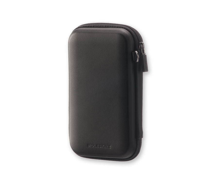 Moleskine Leather Travel Pouch - Premium Organizer for Passport, Credit Cards & Cash - Perfect for Business Trips, Vacations & Daily Commute