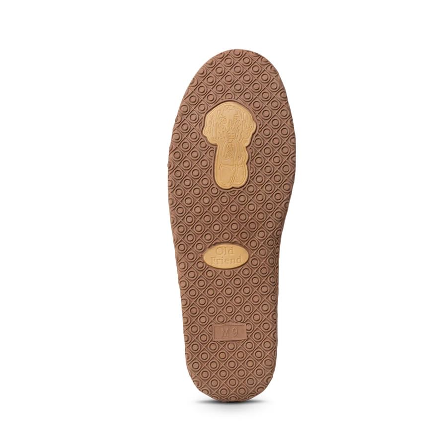 Old Friend Men's Adjustable Strap Slippers - Comfortable House Shoes for Indoor/Outdoor Wear - Perfect for Relaxing at Home, Lounging & Quick Errands