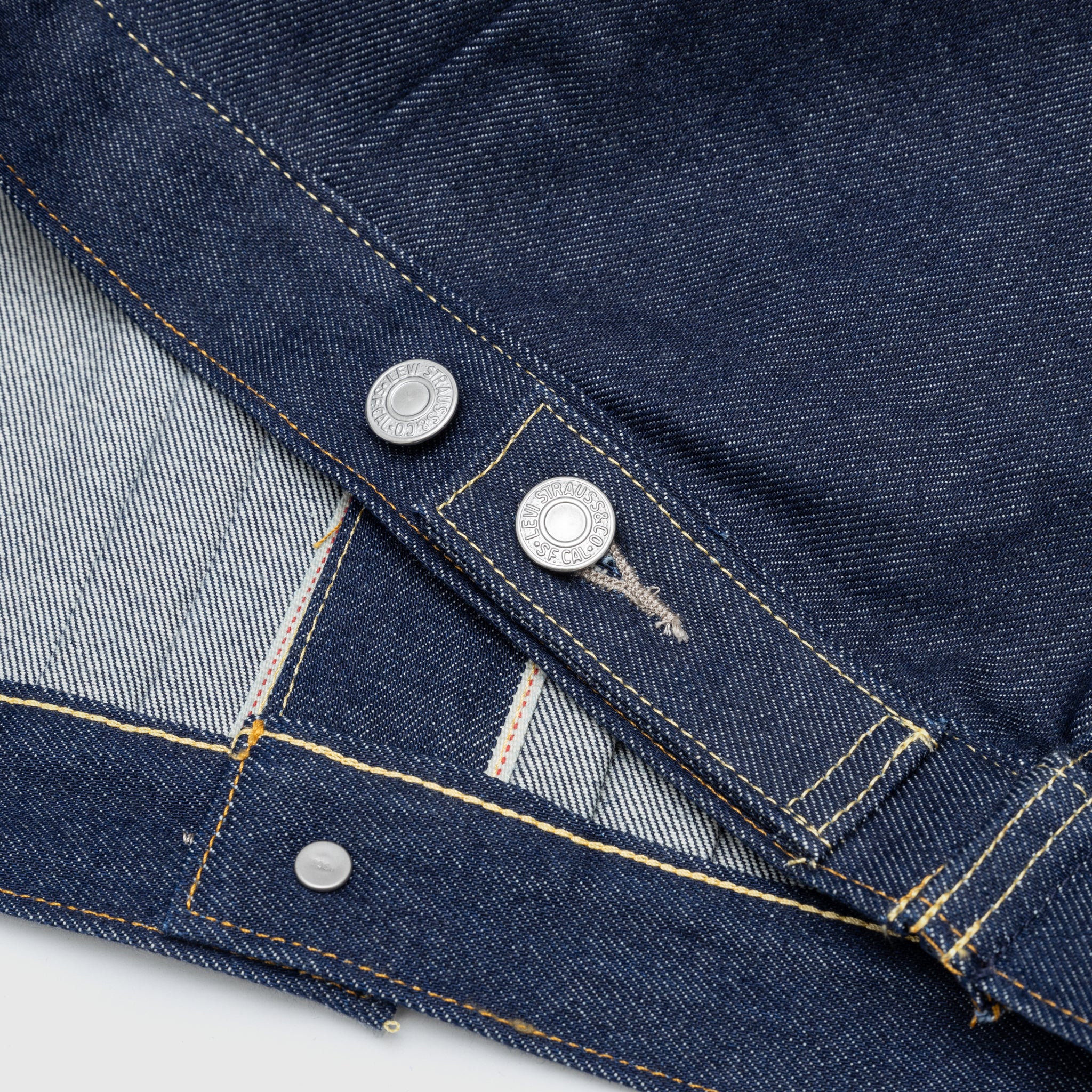 UNDERCOVER PINNACLE TRUCKER JACKET - Men's Vintage Denim Jacket with Distressed Wash for Streetwear & Casual Outfits | Perfect for Urban Fashion, Music Festivals & Everyday Wear