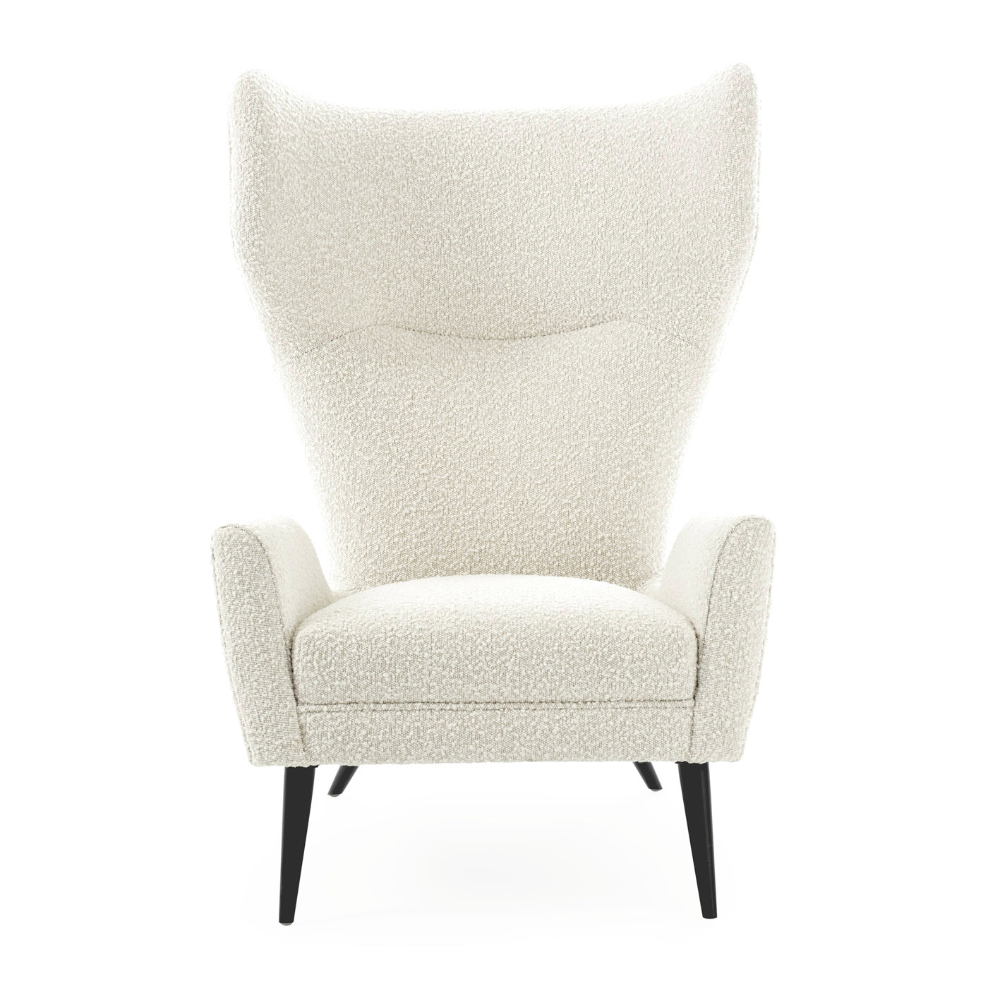 Milano Wing Chair - Modern Accent Chair for Living Room, Bedroom & Office - Comfortable Upholstered Lounge Chair with High Back Support - Perfect for Reading, Relaxing & Home Decor