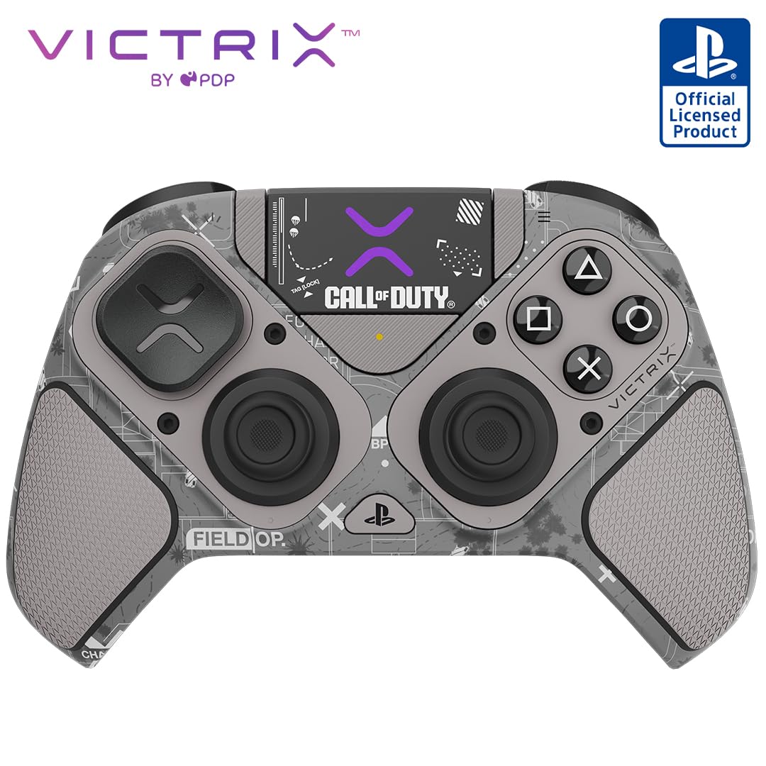 PDP Victrix Pro BFG Wireless Gaming Controller for Call of Duty: Field Op - Compatible with PS5, PS4 & Windows 10/11 PC - Premium Esports Gamepad for FPS, Battle Royale & Competitive Gaming