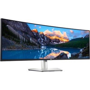 Dell 49IN U4923DW Ultrawide Curved Monitor - 32:9 IPS Display, 5120x1440 Resolution, 60Hz, 8ms Response, 350cd/m², Height Adjustable, Tilt & Swivel, VESA Mount (100x100), USB-C Hub with HDMI, DP, USB 3.0 - 3-Year Warranty - Perfect for Multi-Tasking, Gaming, and Office Work