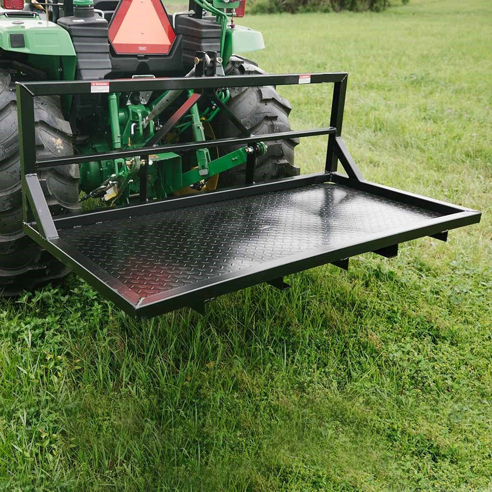 6 FT 3 Point Carry All Platform for Tractors - Heavy Duty Rear Attachment for Farming, Landscaping & Hauling | SKU: 827506
