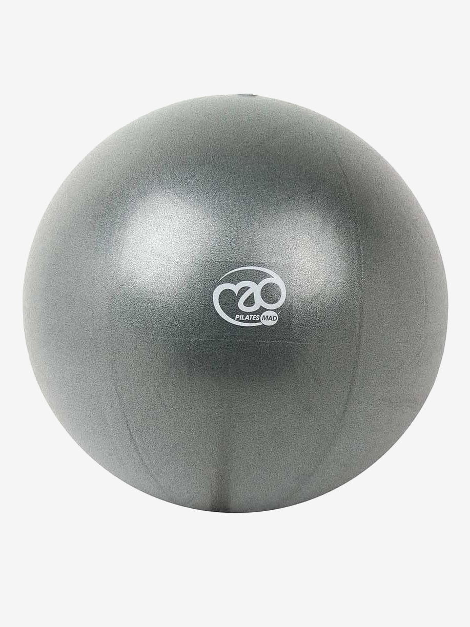 Premium 30cm Yoga & Pilates Ball - Soft, Non-Slip Exercise Ball for Home Workouts, Core Training, and Physical Therapy - Graphite Color