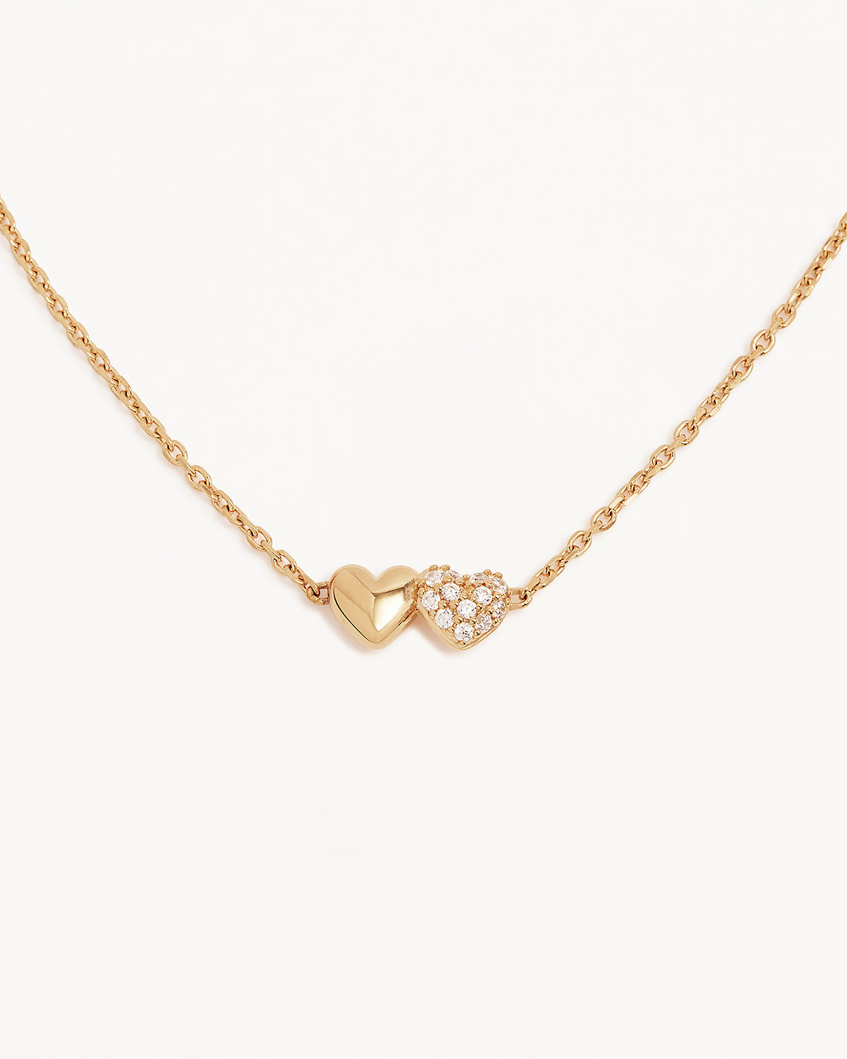 18K Gold Vermeil Always By Your Side Necklace - Elegant Dainty Jewelry for Women, Perfect Gift for Anniversary, Birthday & Valentine's Day - Wear Daily or for Special Occasions