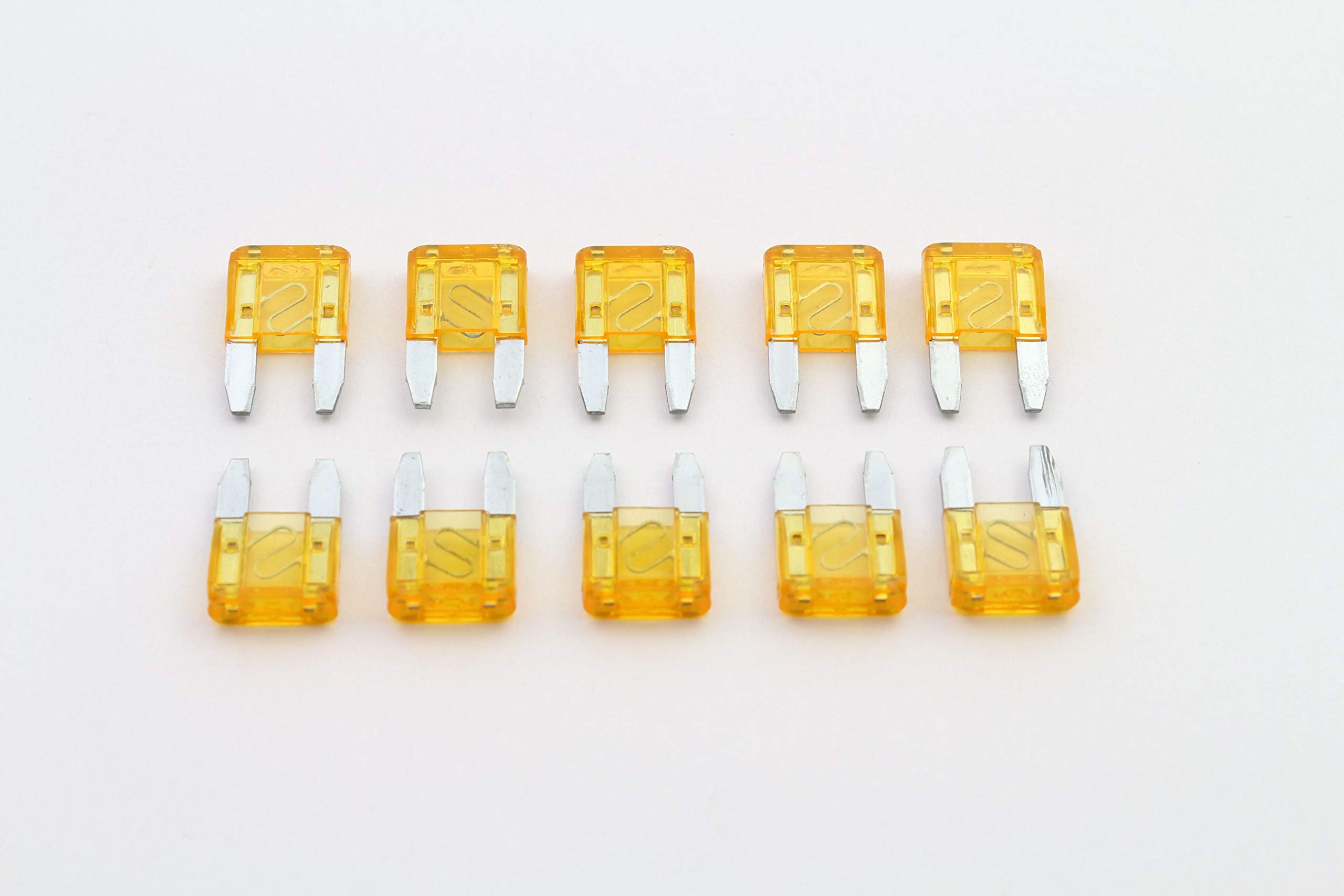 5-Pack 5A APM/ATM Mini Blade Fuses - Short Circuit Protection for Cars, Trucks, Boats & RVs - Reliable Electrical Safety for Automotive, Marine and RV Applications