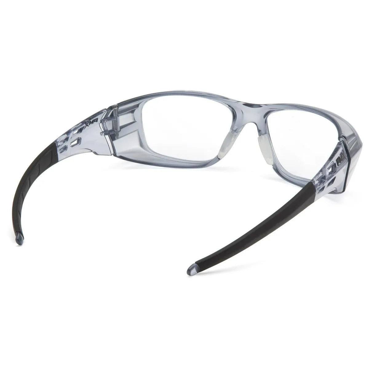 Pyramex Emerge Plus Safety Glasses - ANSI Z87.1 Certified, Anti-Fog, Gray Frame for Construction, Woodworking & DIY Projects