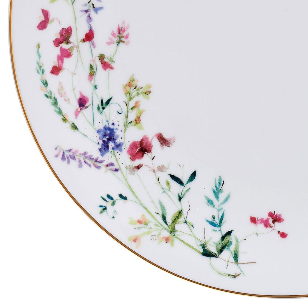Kalina Gold 24-Piece Dinnerware Set - Service for 8 - Elegant Porcelain Dinner Plates, Salad Plates, Bowls & Mugs - Perfect for Family Dinners, Holiday Entertaining & Restaurant Use
