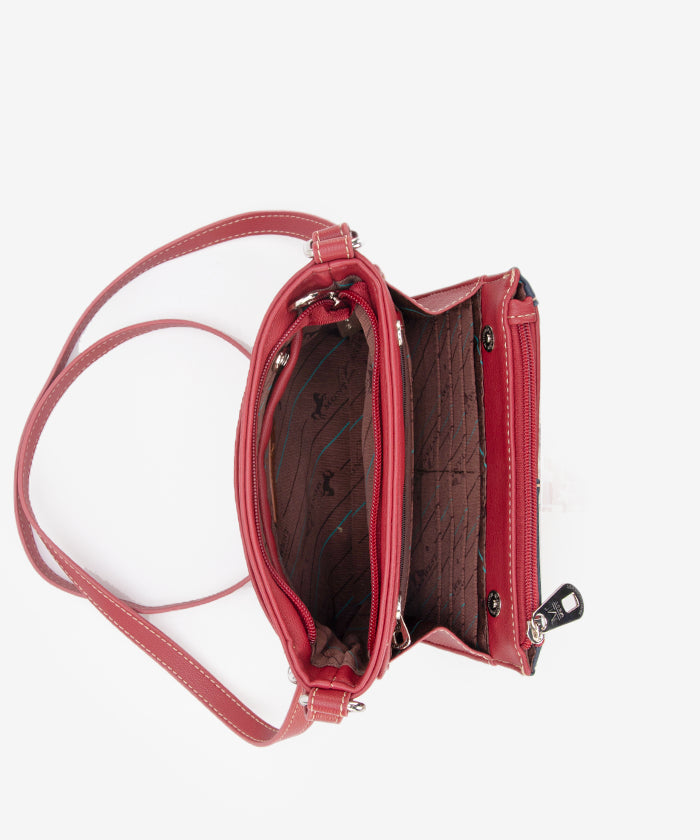 Montana West American Pride Concealed Carry Satchel - Stylish & Secure Crossbody Bag for Women | Perfect for Travel, Work & Everyday Use