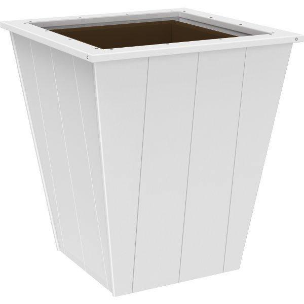 Premium 26-Inch Elite Planter by LuxCraft - Modern Indoor/Outdoor Flower Pot for Home Decor, Garden & Patio