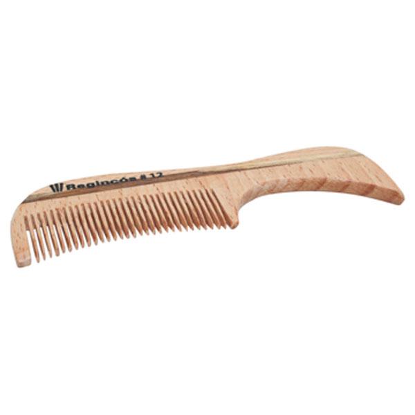 Eco-Friendly Wooden Mustache & Beard Comb for Men - Small Travel Size, Natural & Sustainable - Perfect for Grooming, Travel & Beach Essentials