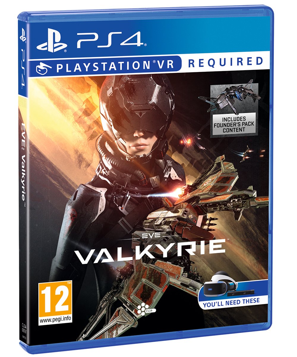 SONY PS4 EVE Valkyrie VR Bundle - Italian Version | Immersive Space Combat Game for PlayStation 4 | Perfect for VR Gaming Enthusiasts & Sci-Fi Fans