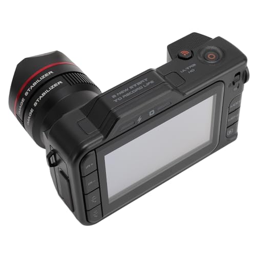 Jectse 5K 50MP Digital Camera with WiFi & 50X Zoom - 4.0'' IPS Screen Vlogging Camera for YouTube, IR Night Vision Travel Camera for Photography - 4800mAh Long Battery Life - Perfect for Travel Vlogging, Outdoor Adventures & Night Photography