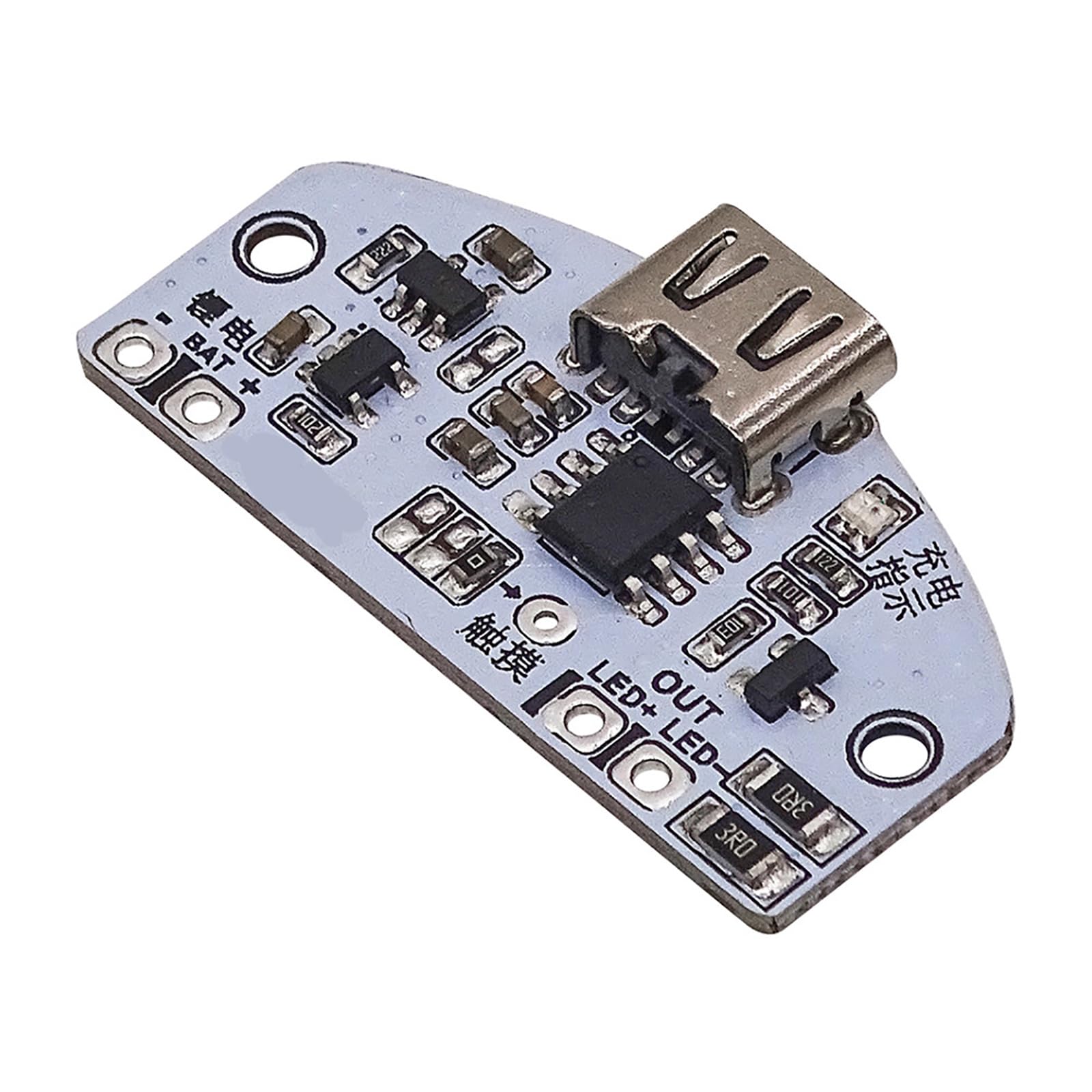 USB-C Touch Dimming Night Light - 3-Level Brightness Adjustable LED Table Lamp Circuit Board for Bedroom, Nursery, Office Desk Decor