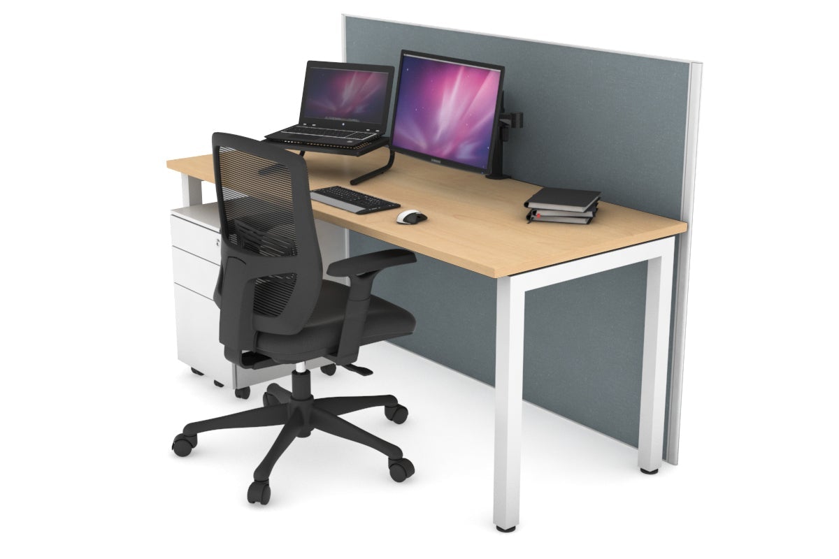 Horizon Quadro Square Legs Office Desk - 70.8