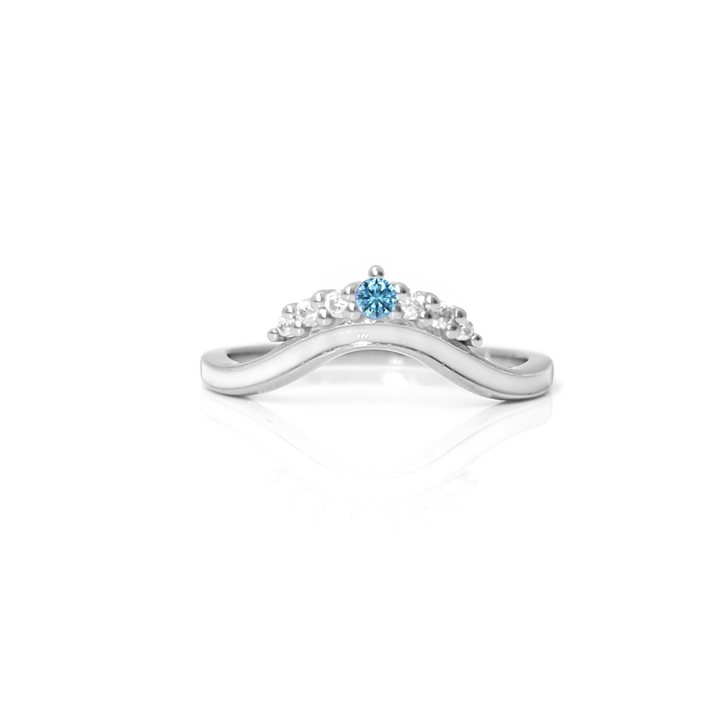 Breast Milk Crown Ring - Elegant Nursing Jewelry for Breastfeeding Moms - Perfect for Nursing, Pumping & Special Moments