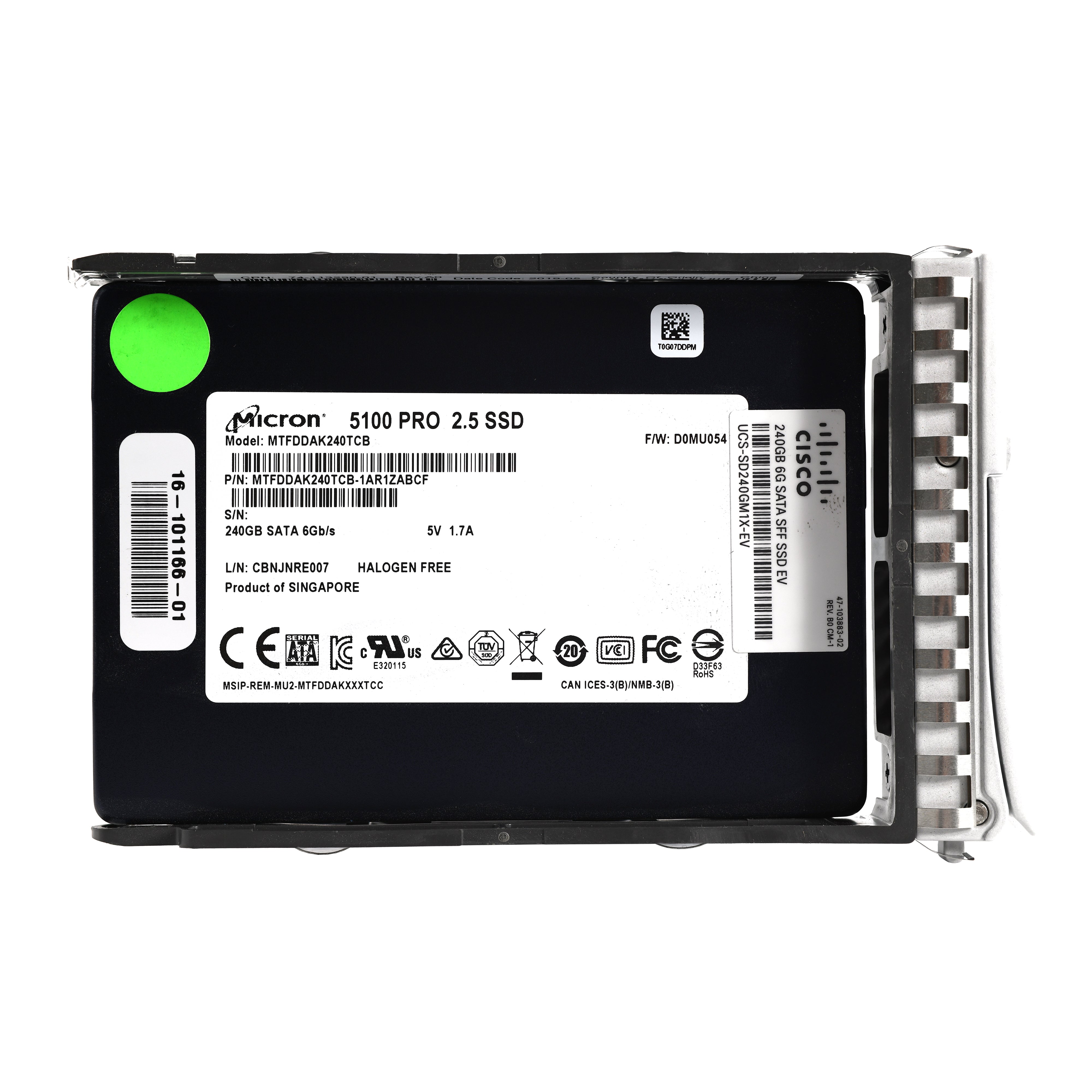 Cisco UCS SD240GM1X EV Enterprise 240GB SSD | 2.5