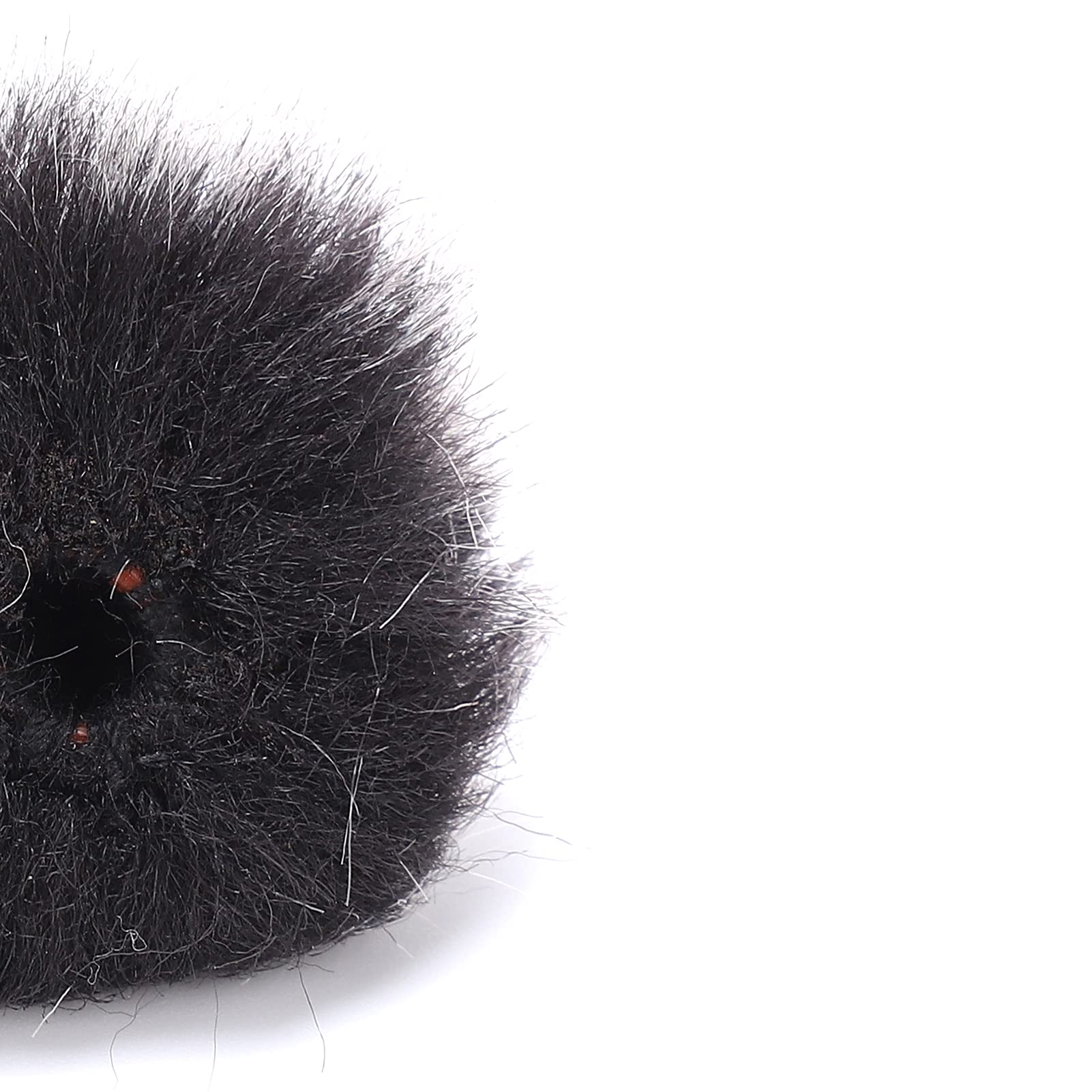 ENZZ Lavalier Microphone Furry Windscreen Cover - Noise Filtering Lapel Mic Windsock for Clear Audio in Interviews, Podcasts & YouTube Videos