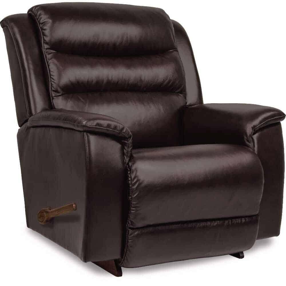 Redwood Recliner 776 - 10 LB1648 79 - Premium Leather Reclining Chair with Lumbar Support - Perfect for Living Room, Home Theater & Office Relaxation