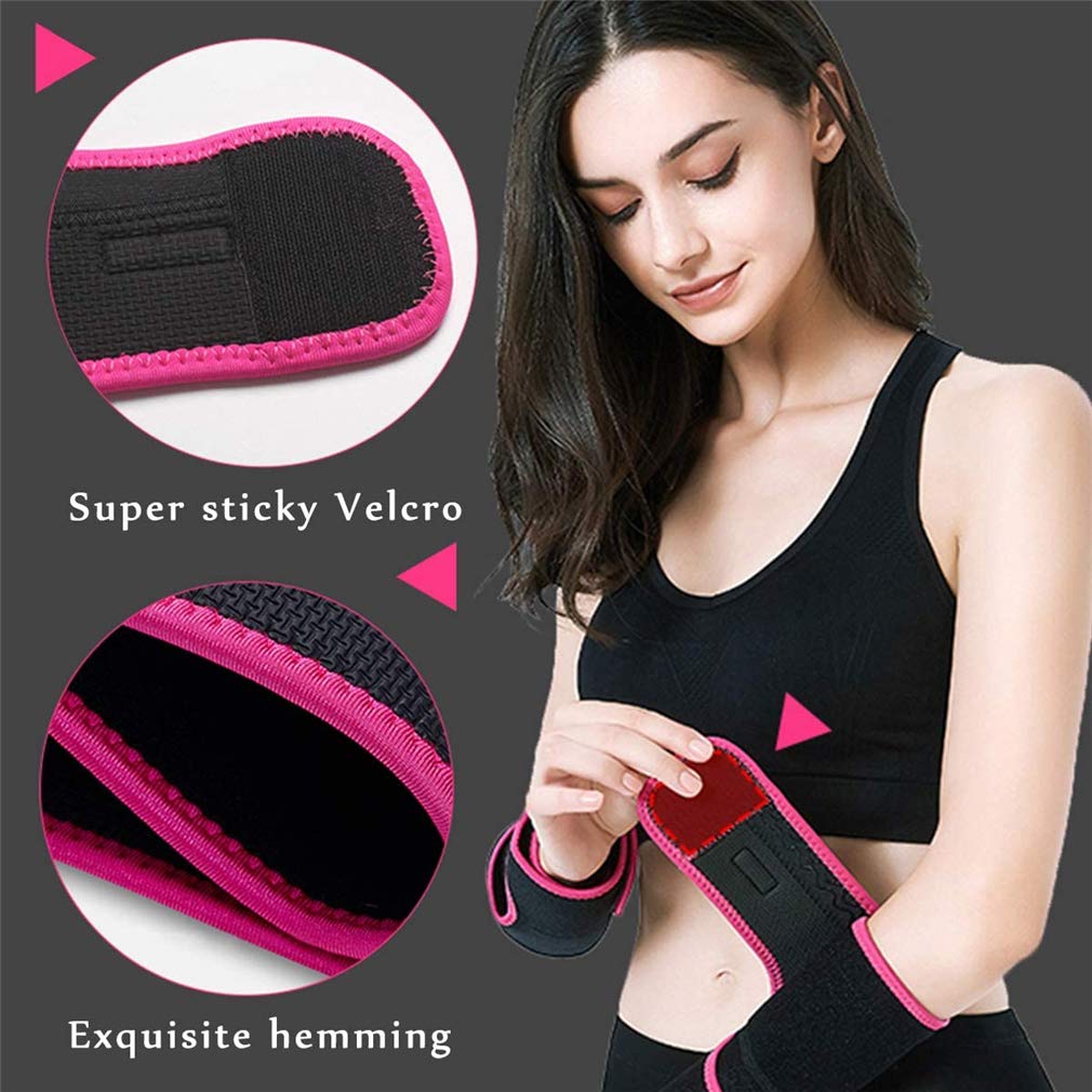 Arm Fat Burning Trimmer & Sweat Sauna Sleeve for Men & Women - Yoga, Running, Fitness Compression Band to Increase Sweating & Circulation - Slimming Workout Arm Bands for Exercise & Weight Loss (Purple) - Perfect for Gym, Home Workouts & Sports Activities