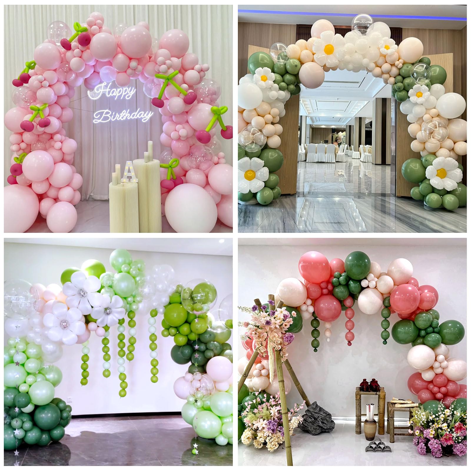7.4ft Balloon Arch Kit with Stand Frame & Base - Perfect for Wedding, Baby Shower, Birthday Party Decorations | Indoor & Outdoor Party Decor, Event Backdrop, Photo Booth Props