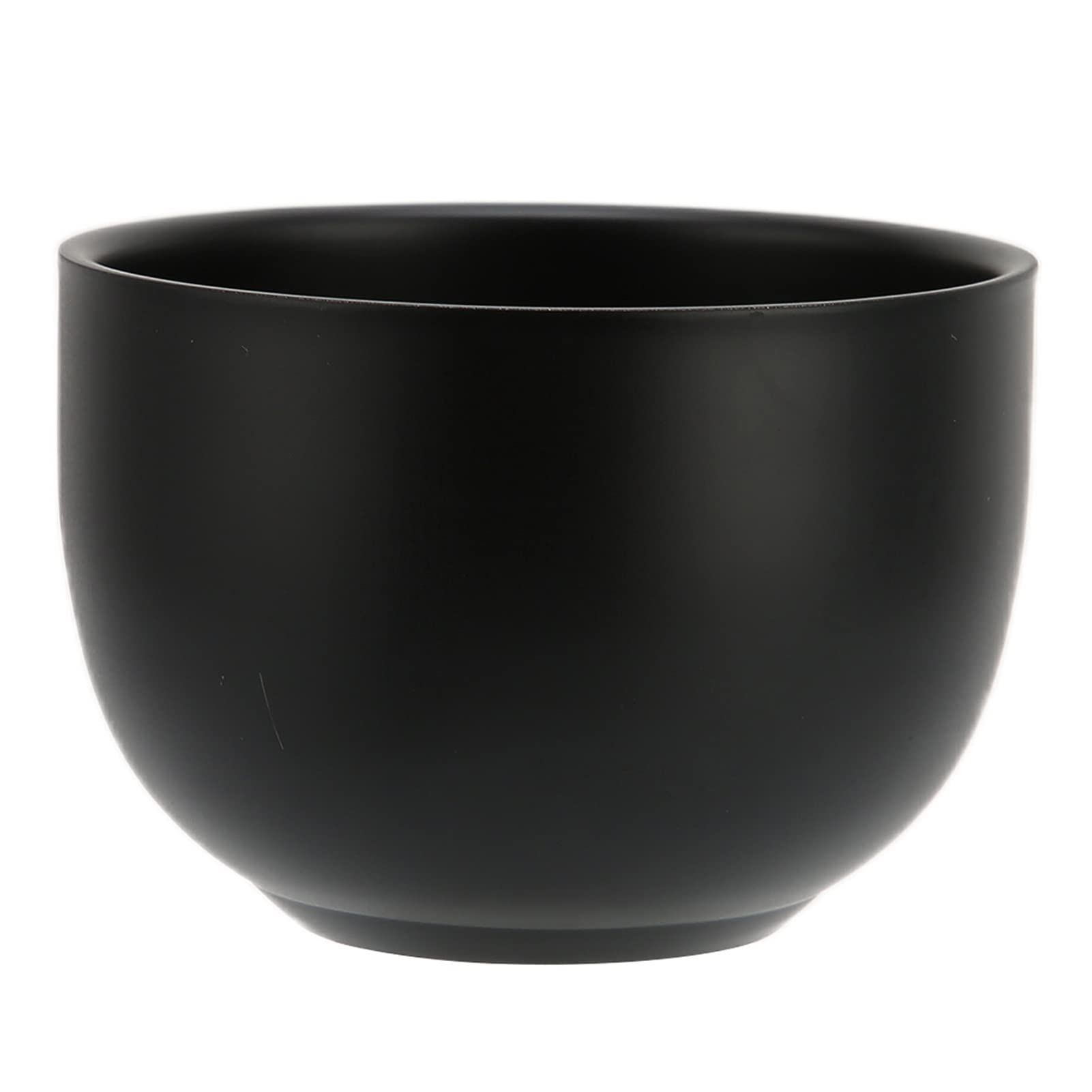 Premium Black Stainless Steel Shaving Foam Bowl - Travel-Friendly Shaving Mug for Business Trips, Hotels & Home Use - Perfect for Wet Shaving & Grooming Kits