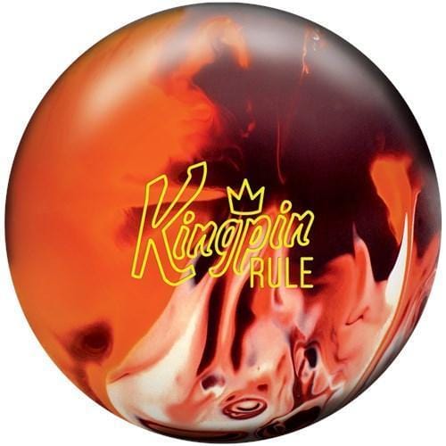 Brunswick Kingpin Rule Bowling Ball - High Performance Reactive Resin for Hook & Control | Perfect for League Play & Tournament Bowlers