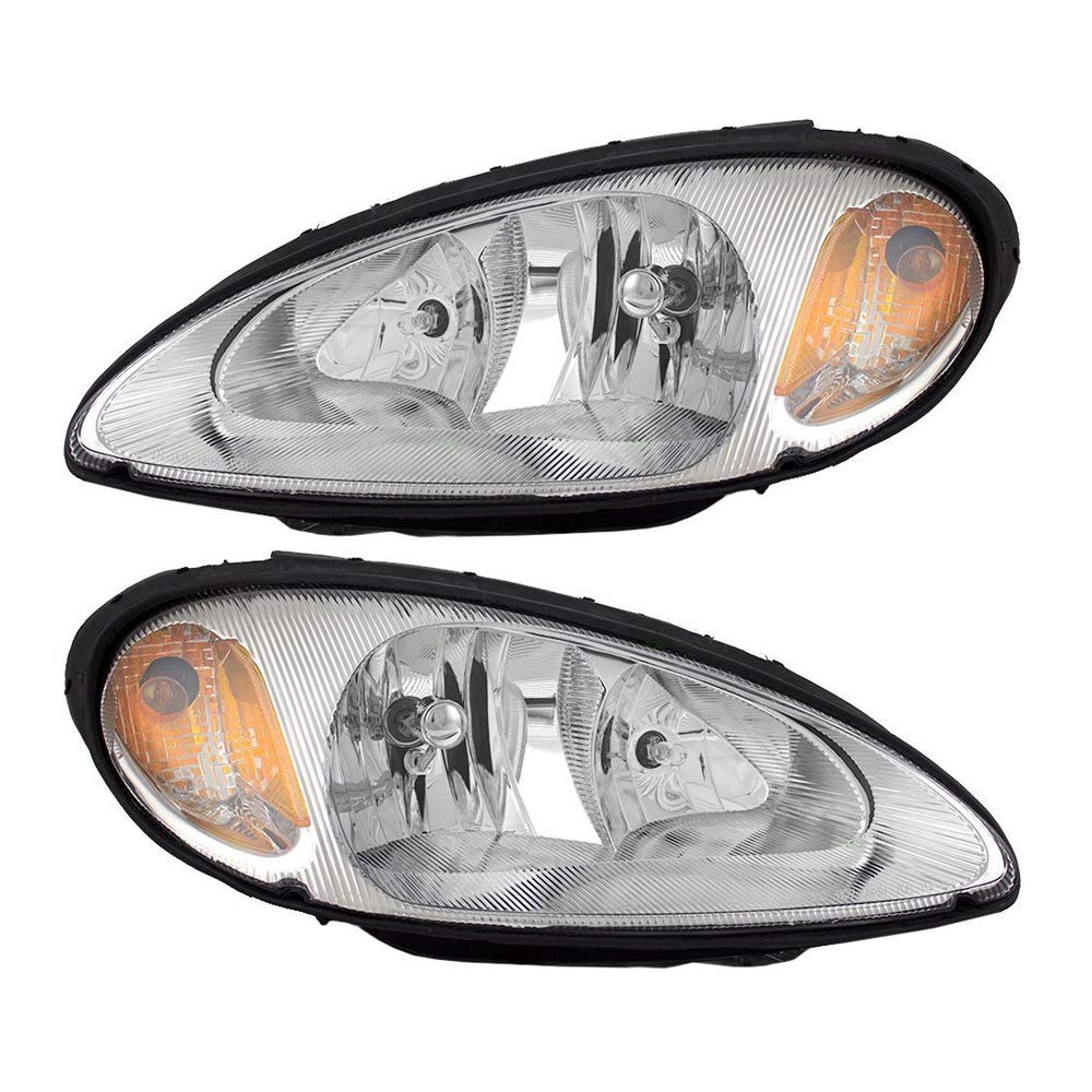EPIC Replacement Headlights for 2001-2005 PT Cruiser - Left/Right Pair for Night Driving