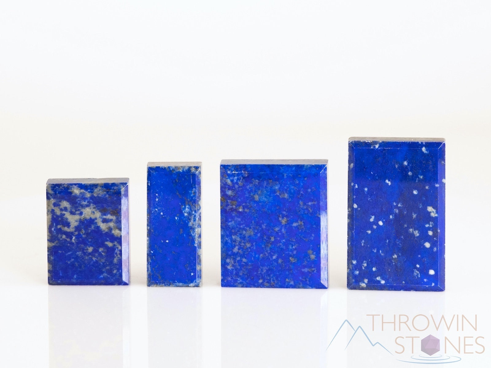 Lapis Lazuli Gemstone Cabochon - Rectangle Shape for Jewelry Making, Healing Crystals, DIY Crafts (E1707) - Perfect for Necklaces, Bracelets & Spiritual Healing