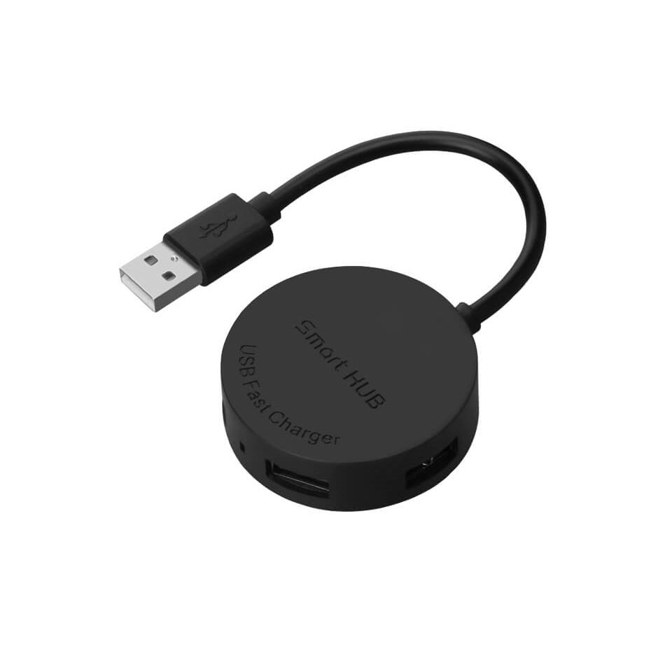 AeroCool Essential USB 2.0 OTG Hub with 4 Ports - High-Speed Data Transfer for Laptop, PC, Smartphone & Tablet - Perfect for Home Office, Gaming & Travel Accessories