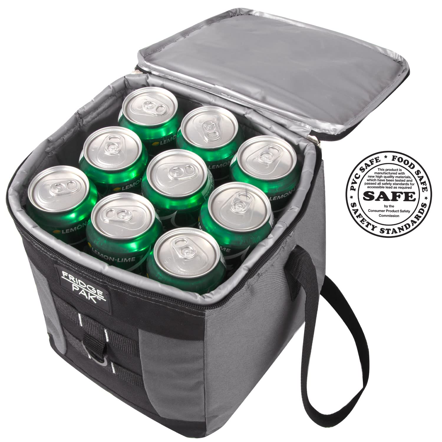 18 Can Insulated Cooler Bag for Lunch, Work, Travel & Picnics - Large Ice Pack Lunch Box for Men & Women - Perfect for Beach, Car & Outdoor Activities
