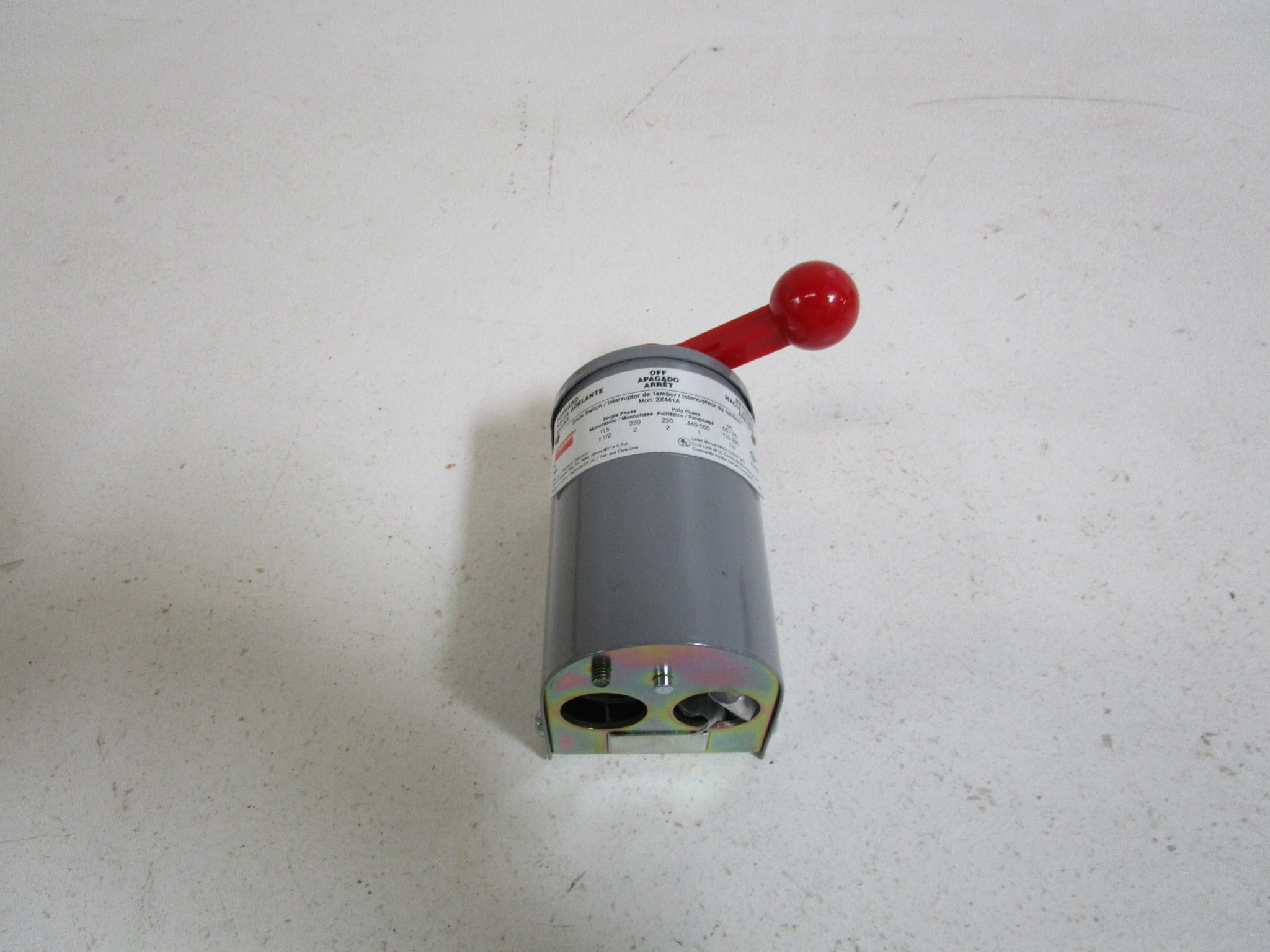 DRUM SWITCH 2X441A - Brand New Out of Box | Heavy Duty Electrical Component for Industrial Machinery & Motor Controls