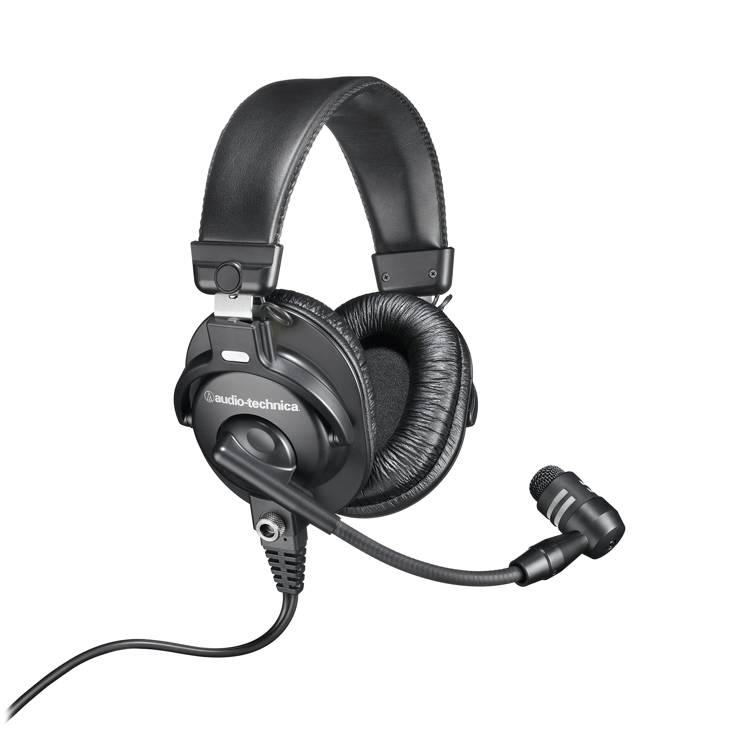 Audio-Technica BPHS1 Professional Broadcast Stereo Headset with Dynamic Cardioid Boom Mic (Black) | Zoom PodTrak P4 4-Channel Podcast Recorder with USB Connectivity | Perfect for Podcasting, Live Streaming & Voice Recording