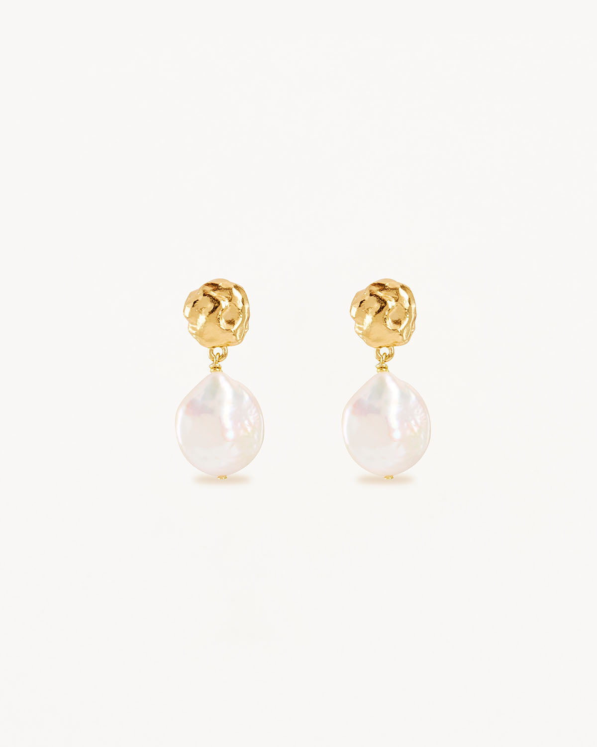 18K Gold Vermeil Endless Grace Pearl Drop Earrings for Women - Elegant Dangle Jewelry for Weddings, Parties & Special Occasions
