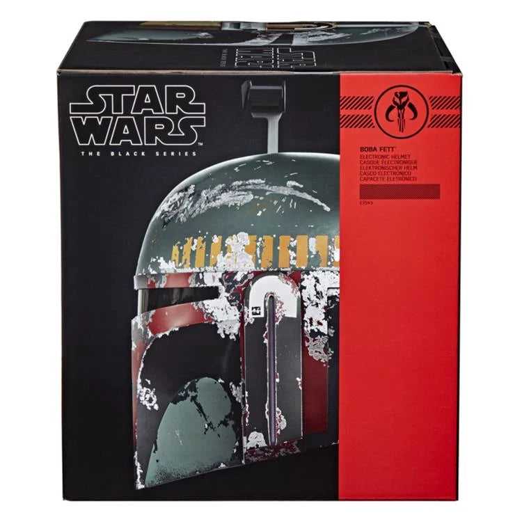 Star Wars The Black Series Boba Fett Helmet Prop Replica - Premium Collectible for Cosplay, Display & Star Wars Fans | Perfect for Halloween, Conventions & Movie Memorabilia Collections