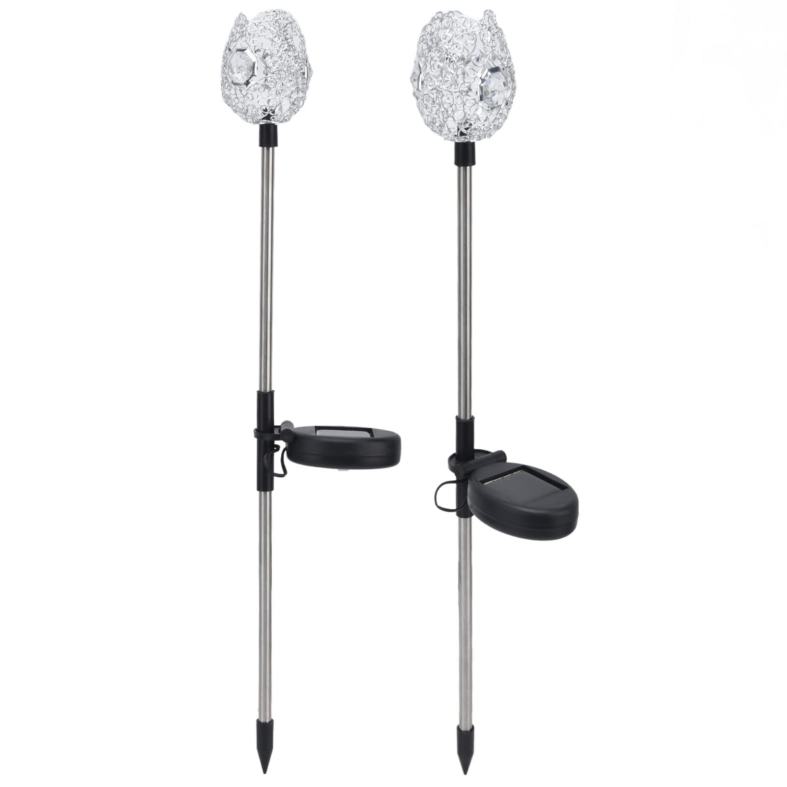 Solar Powered Outdoor Lights - Waterproof & Easy Install Landscape Lighting for Garden, Backyard, Pathway - Perfect for Patio, Deck, and Yard Decoration