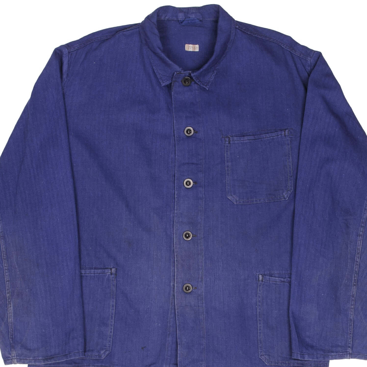 Vintage French Workwear Jacket 1960s - Medium Size | Retro Style Denim Coat for Men & Women | Perfect for Outdoor Work, Casual Wear & Vintage Fashion Enthusiasts