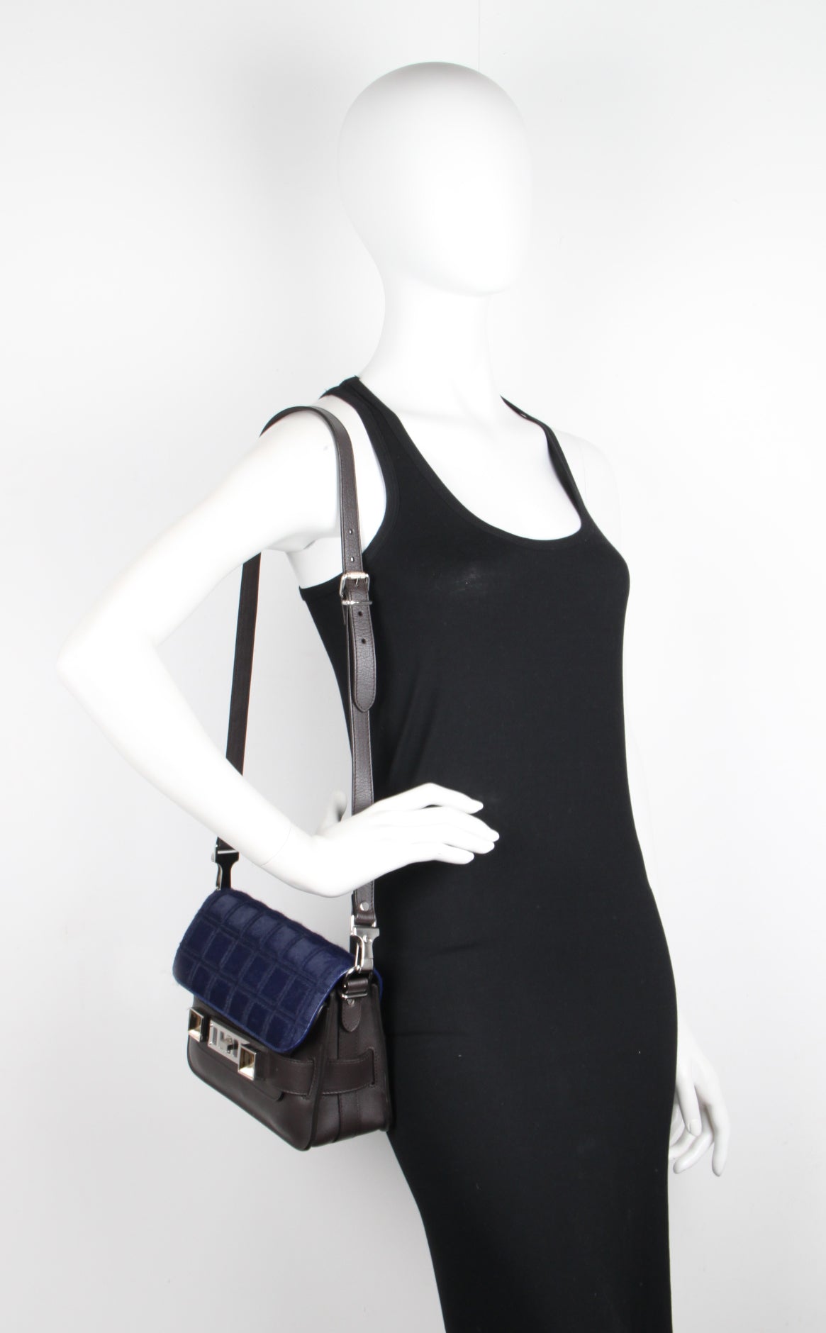 PS11 Mini Classic Crossbody Bag in Blue/Pepe - Stylish & Compact Purse for Women, Perfect for Everyday Use, Date Night & Travel Accessories