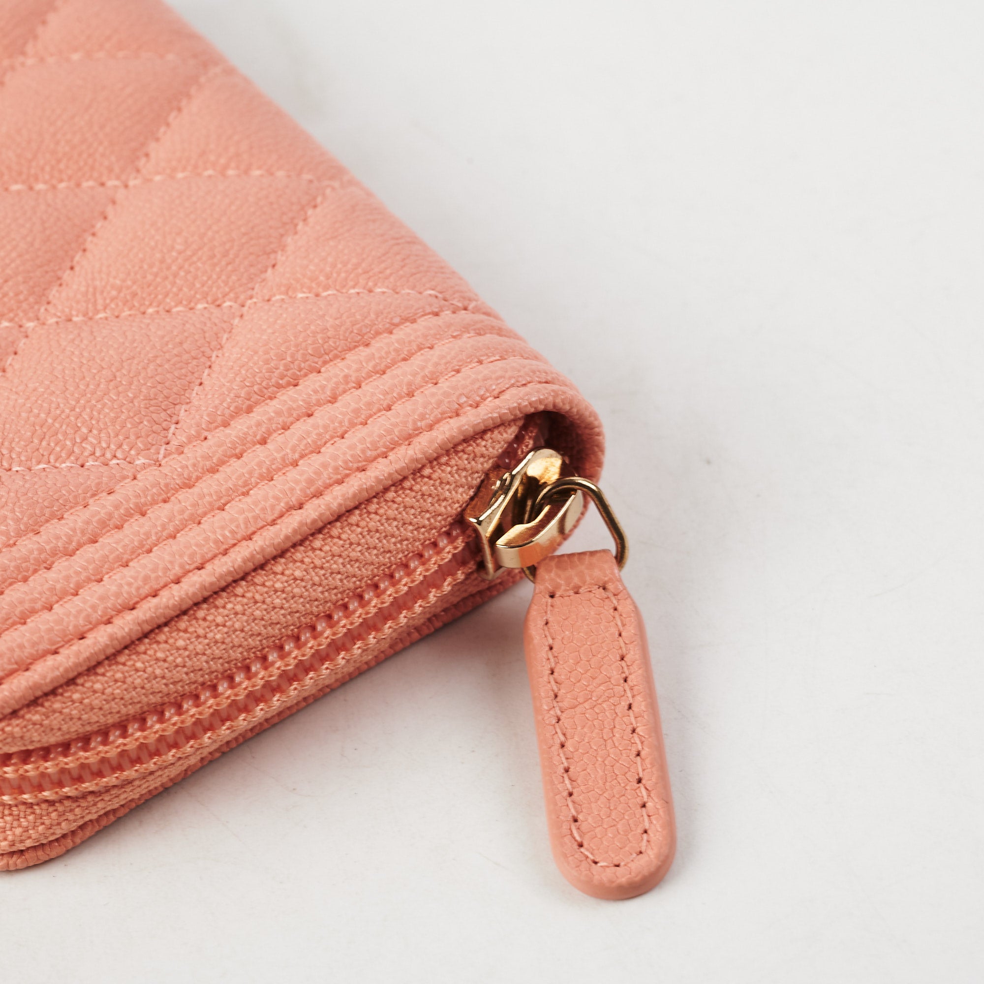 Chanel Boy Zip Compact Wallet in Pink - Luxury Leather Wallet for Women - Perfect for Everyday Use & Special Occasions