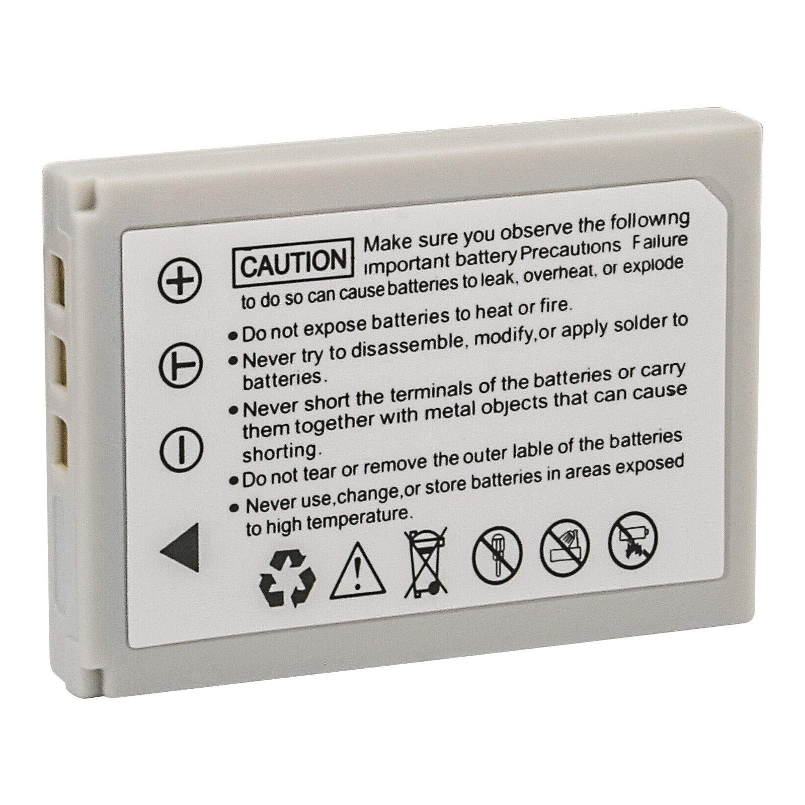 Kastar 2-Pack Replacement Batteries for Voigtlander & Virtus D4/D5/D500/D6/D600/S6, MINOX DC 4211/5222/6311 Cameras - Long-Lasting Power for Photography, Travel & Outdoor Shooting