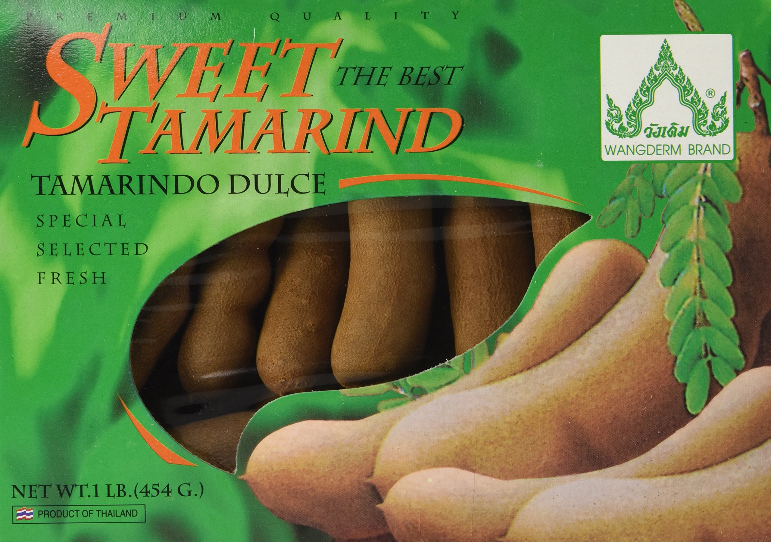 Premium Thai Tamarind 16oz - Sweet & Sour Natural Fruit Snack - Perfect for Cooking, Juicing & Healthy Snacking